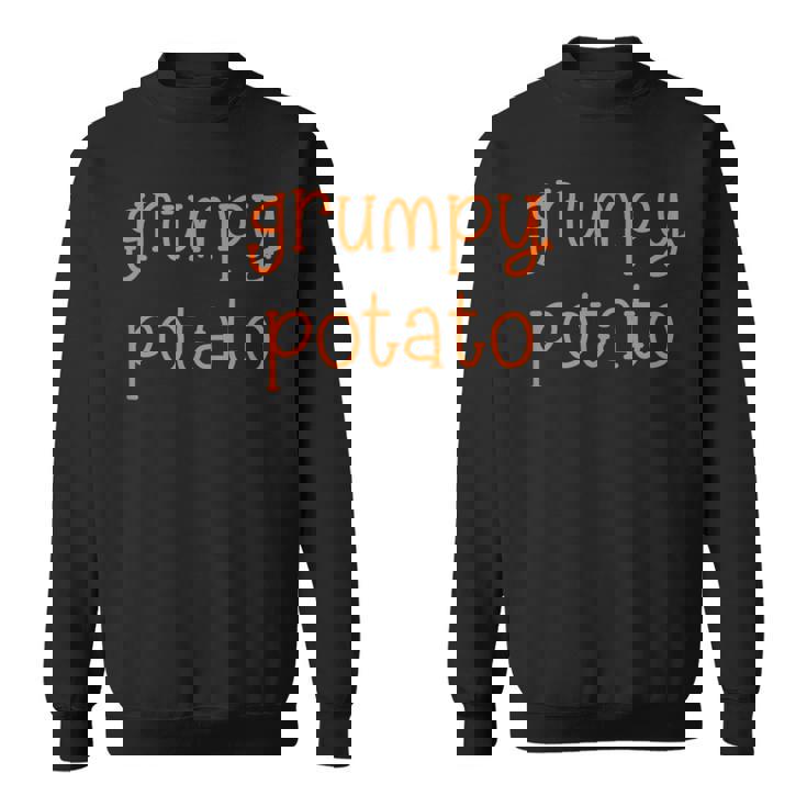 Grumpy Potato Matching Couples Thanksgiving Sweatshirt