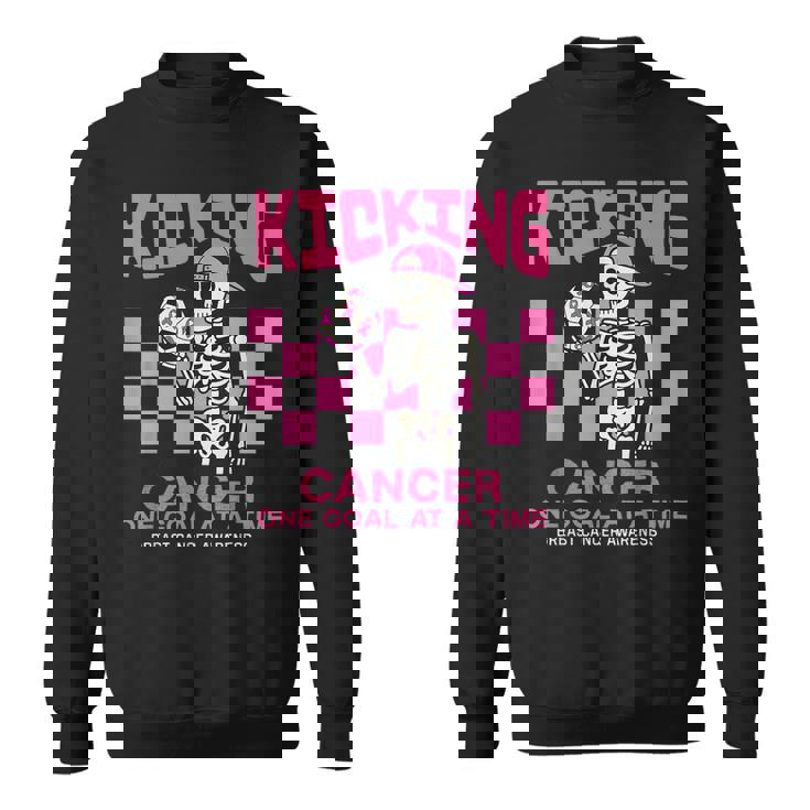 Halloween Soccer Breast Cancer Awareness Sweatshirt