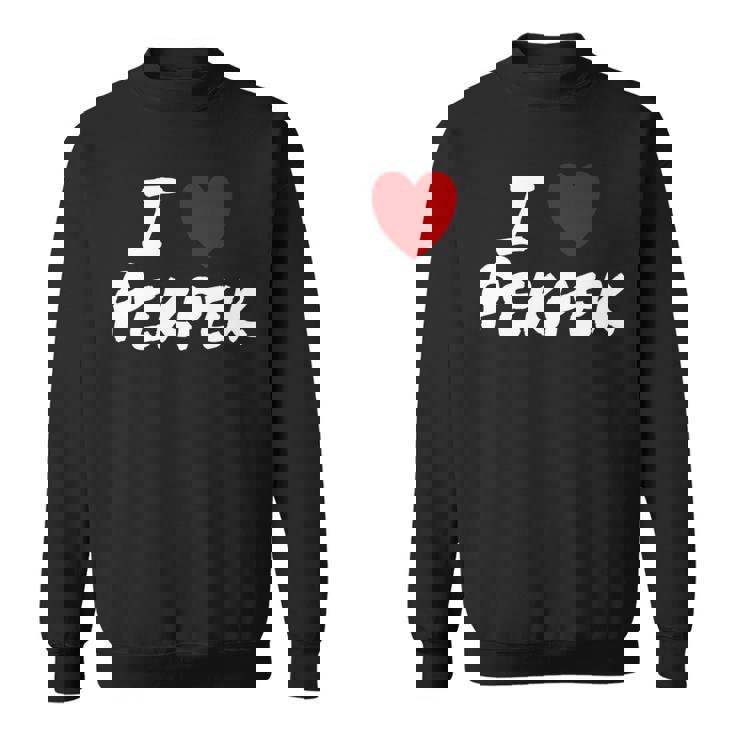 I Heart 愛 Pekpek フィリピンタガログ語 フィリピン フィリピン人 長袖tシャツ スウェットシャツ