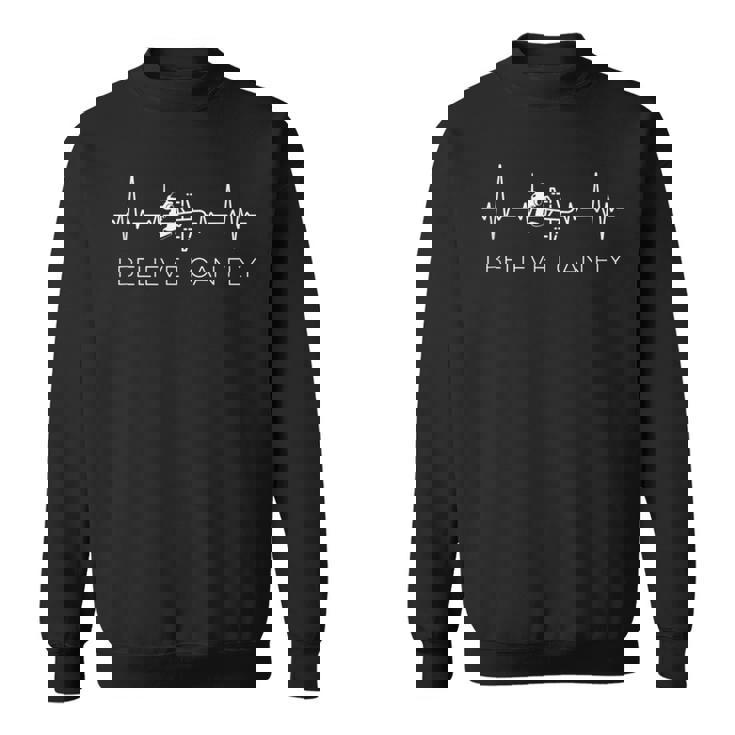 Hombre Creo Que Puedoolar Rc Avión Amante Camisa de entrenamiento