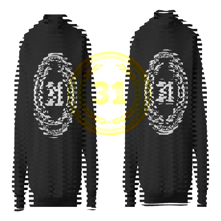 Hombreintage 31 Cumpleaños 31 Años Regalos Hombres 31 Cumpleaños Camisa de entrenamiento