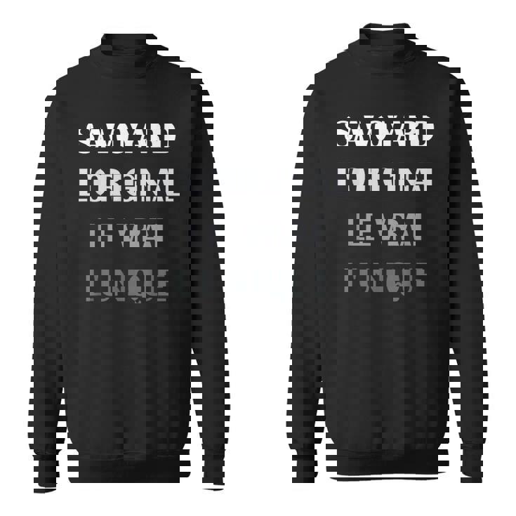 Humouravoie Homme L'original Lerai L'uniqueavoyard Sweater e