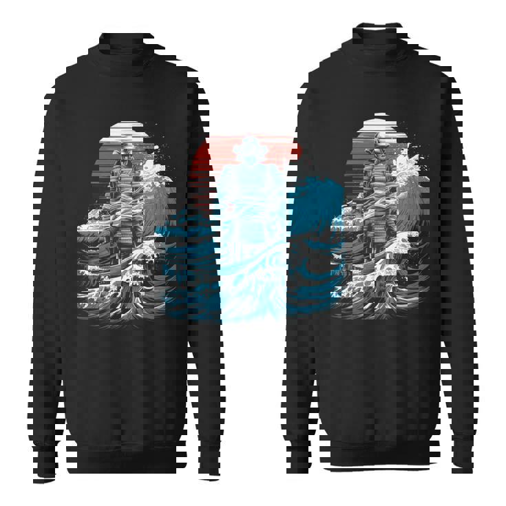 Japonamouraï Tokyo Arts Martiaux Épée Edgy Manche Longue Sweater e