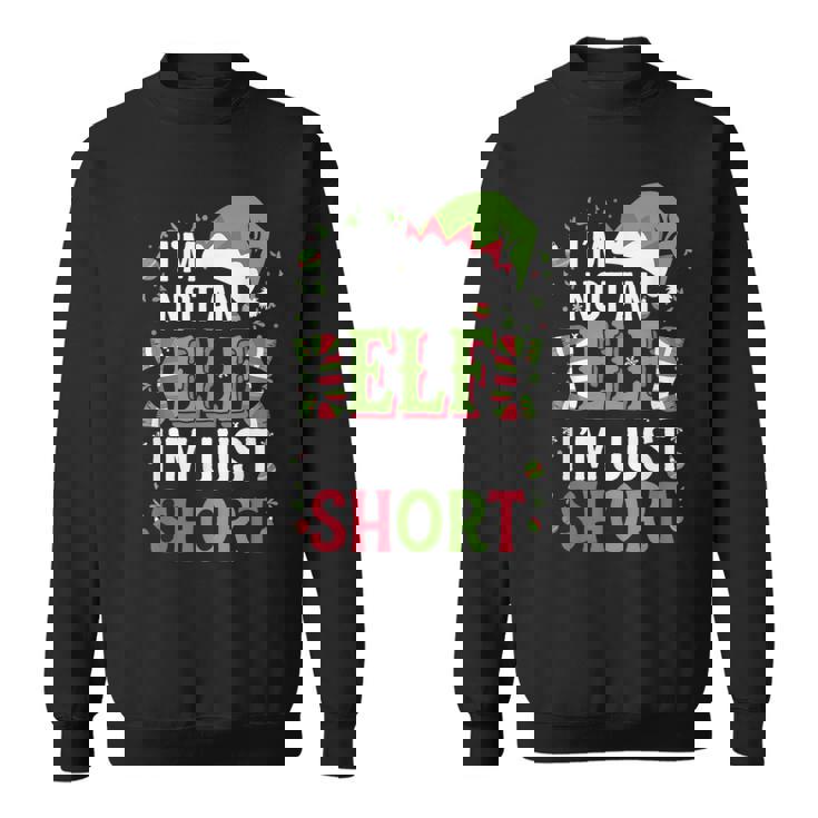 Je Neuis Pas Un Elfe Jeuis Juste Court Joyeux Noël Elfe Sweater e