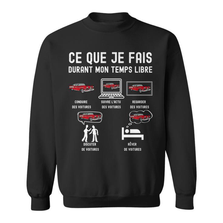 J'peux Pas J'aioiture Homme Passionoiture Humour Cadeau Manche Longue Sweater e