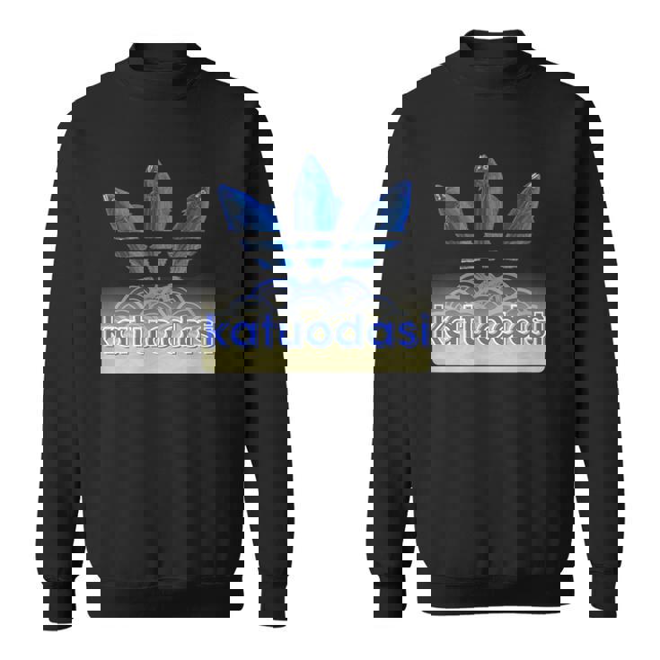 Katuodasi鰹と出汁の和風アートデザイン スウェットシャツ