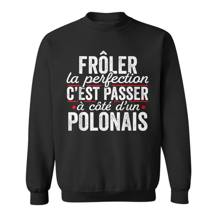 Le Polonais Parfait Cadeau Humour Pologne Sweater e