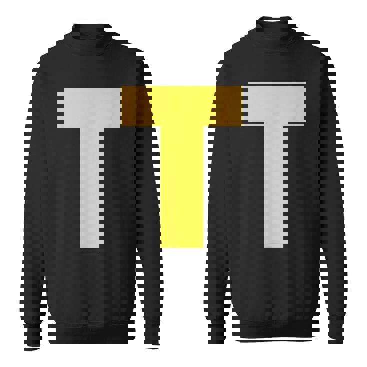 LetterGroup Costume Pretend Halloween Costume Sweatshirt