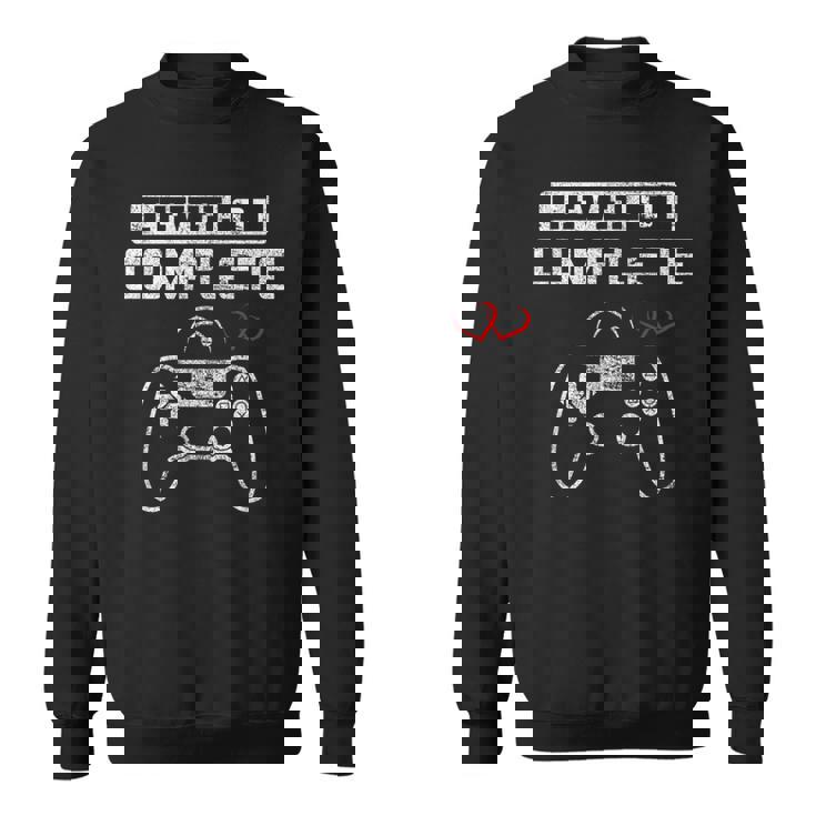 Level 1 完全 1St Wedding Anniversary First Year Him Her スウェットシャツ