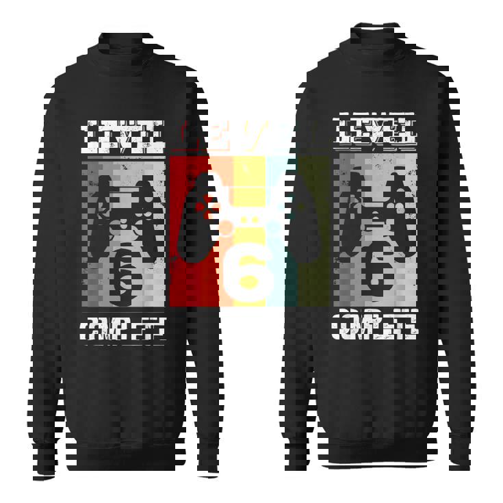 Level 6 6年目の結婚記念日のギフトに最適 スウェットシャツ