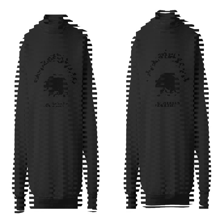 The Limited World Of Animals 限られた動物の世界 熊 動物保護 環境保護 スウェットシャツ