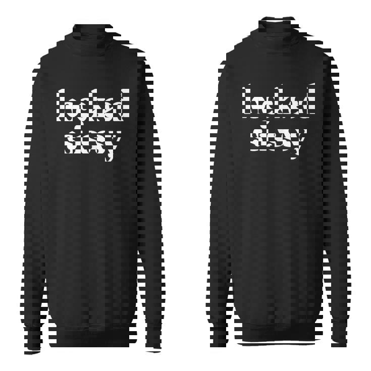 Lockissy 貞操ケージプレイギフト スウェットシャツ