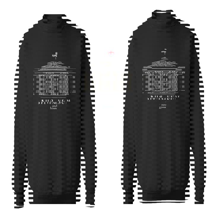 Londres Museo Británico Dibujo A Mano Inglaterra Camisa de entrenamiento