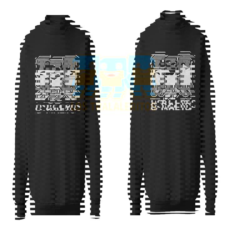 Los Traleritos Gen Alpha イタリアブレインロットゲームミーム スウェットシャツ