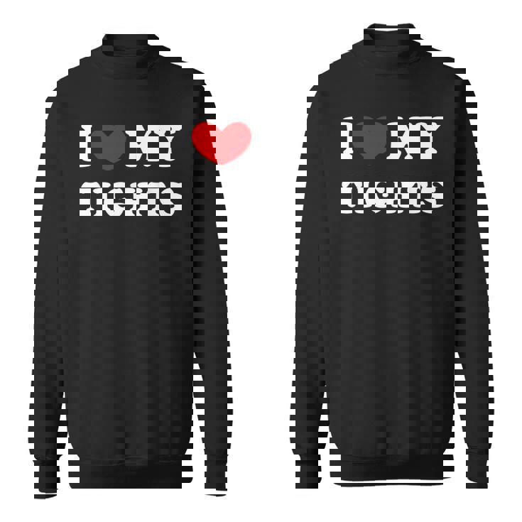 I Love My Tights タイツが大好き スウェットシャツ