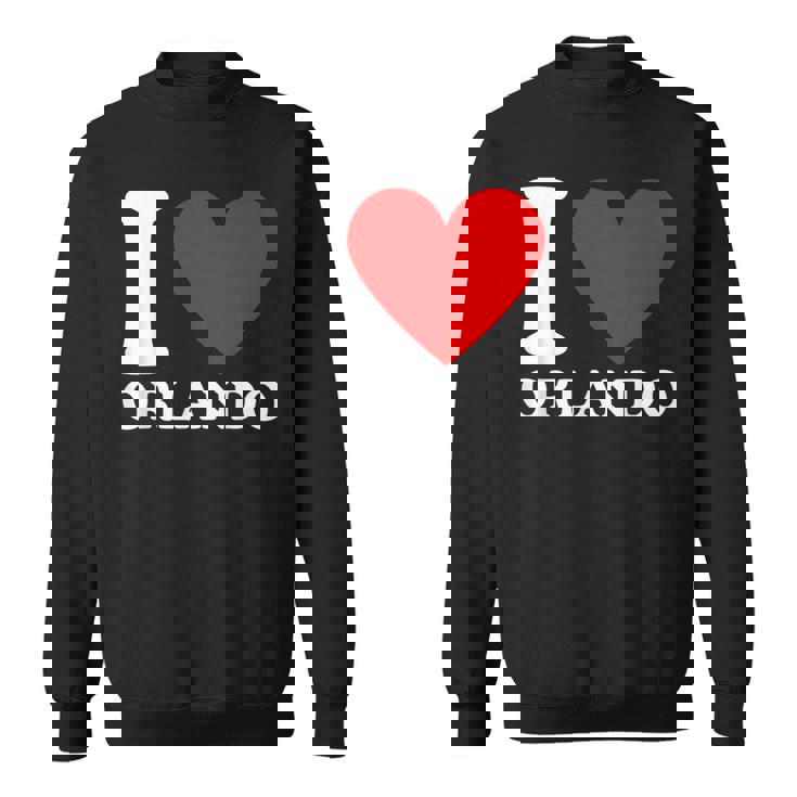 I Love Orlando I Heart Orlando Camisa de entrenamiento