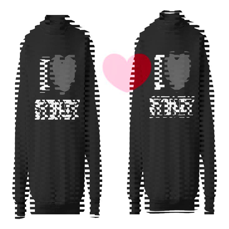 I Loveydney シドニーが大好き スウェットシャツ