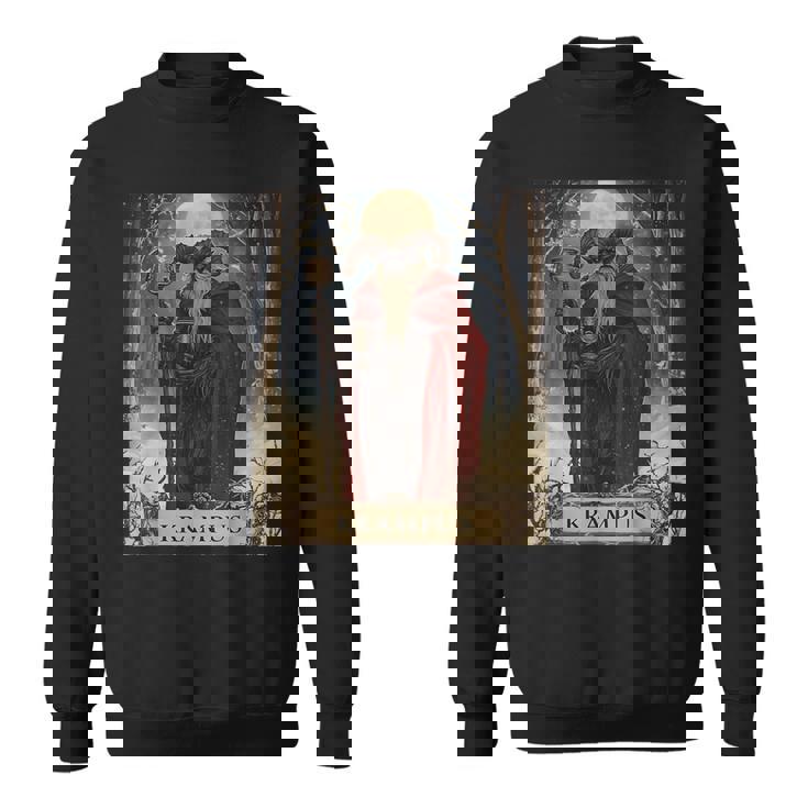 Merry Krampus Pajama Christmas Horror Ugly Sweater Sweatshirt Merry Krampus Pajama Christmas Horror Ugly Sweater Sweatshirt