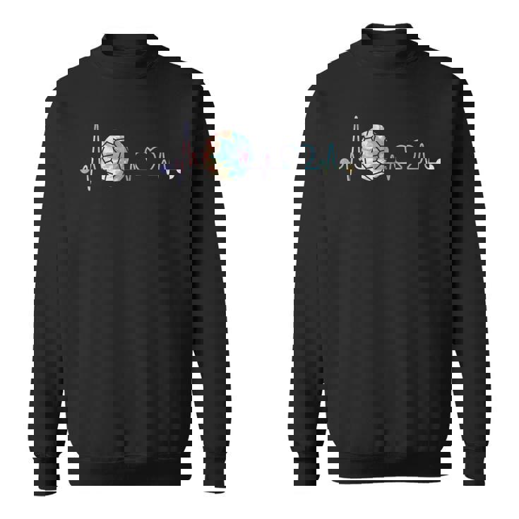 Motif Tie-Dye Amusant Pour Joueur De Handball Sweater e