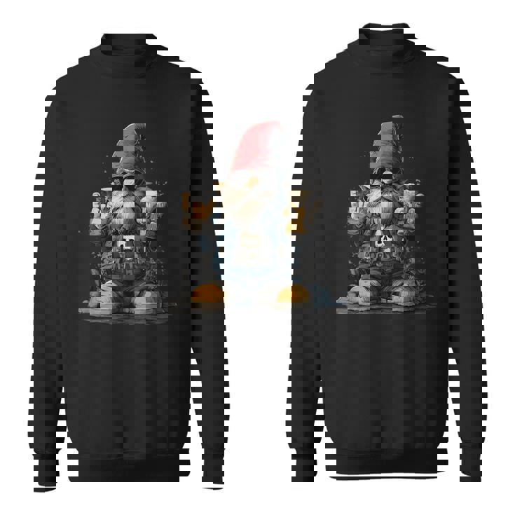 Nain De Jardin Rocker Boit De La Bière Sweater e