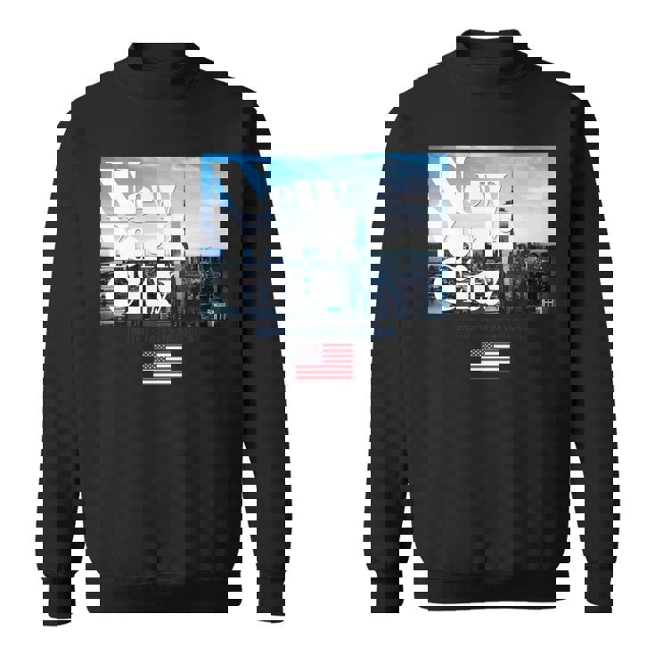 New York Citykyline Outfit New York New York City 長袖tシャツ スウェットシャツ