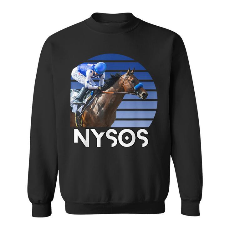 Nysos Cheval Course De Chevaux Del Maranta Anita Chevaux Sweater e