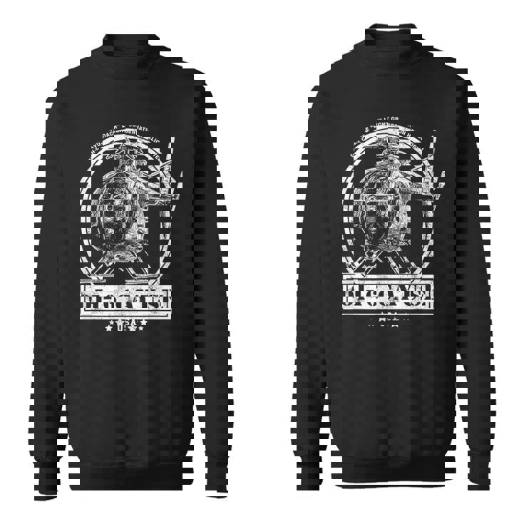 Oh-6 カイユース Oh-6 Cayuse ヘリコプター スウェットシャツ