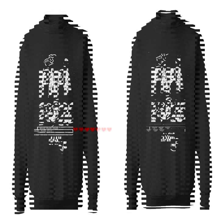 Papà 2026 Loading Annuncio Gravidanza Uomo Futuro Papà Felpa