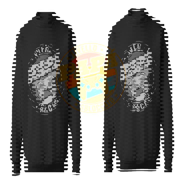 Papà Livellobloccatoideo Giochi Gamer Felpa