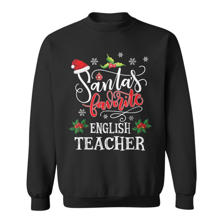 Père Noël Amusant Pour Professeur Anglais Sweater e