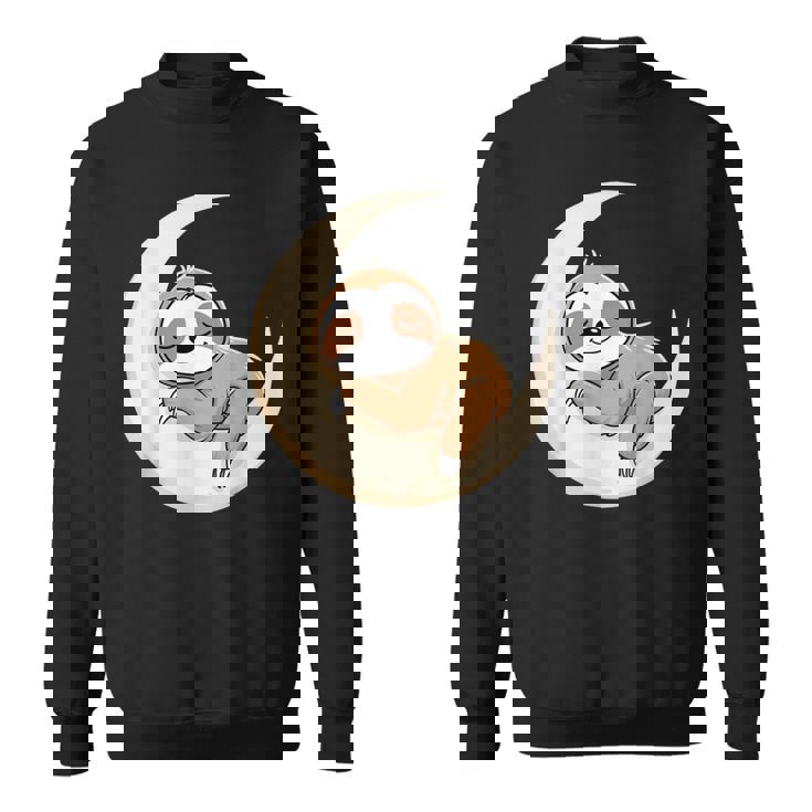 Perezoso Dormido En La Luna – Ilustración Camisa de entrenamiento