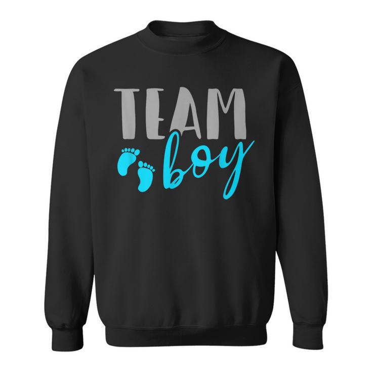 I Prodotti Team Boy Gender Reveal Babyhower Felpa