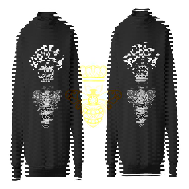 Rebeca Nombre Rebeca Regalos De Cumpleaños Reina Corona Abeja Rebeca Camisa de entrenamiento