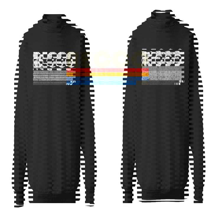 Recco、イタリア レトロ 70年代80年代スタイル スウェットシャツ