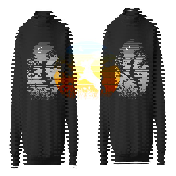 Retrointageunset Garden Nature Cockapoo Dog Lover スウェットシャツ