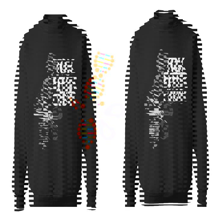 Rock Paper Crispr Dna 生物学者 遺伝子工学 スウェットシャツ