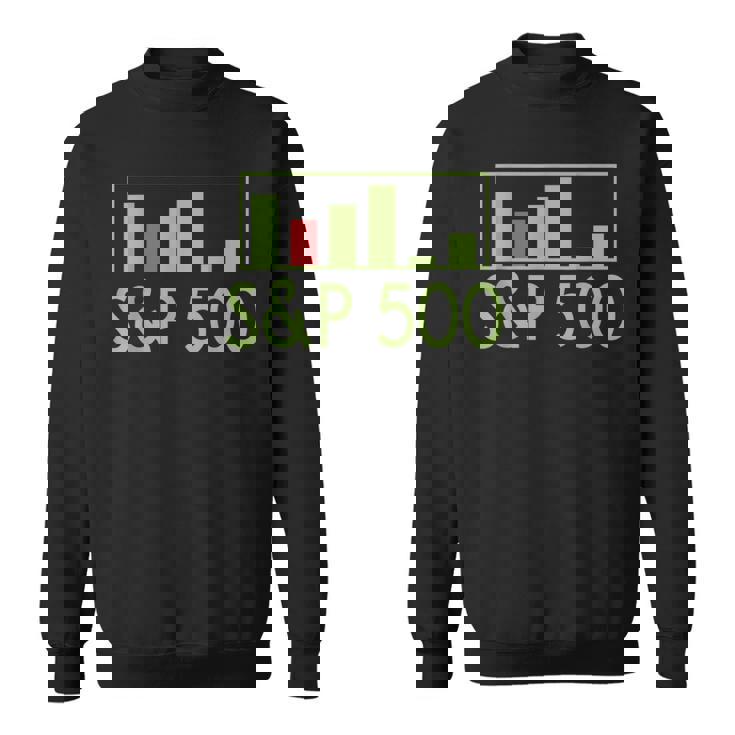 S&P 500 アメリカ株インデックス証券取引知識財務 スウェットシャツ