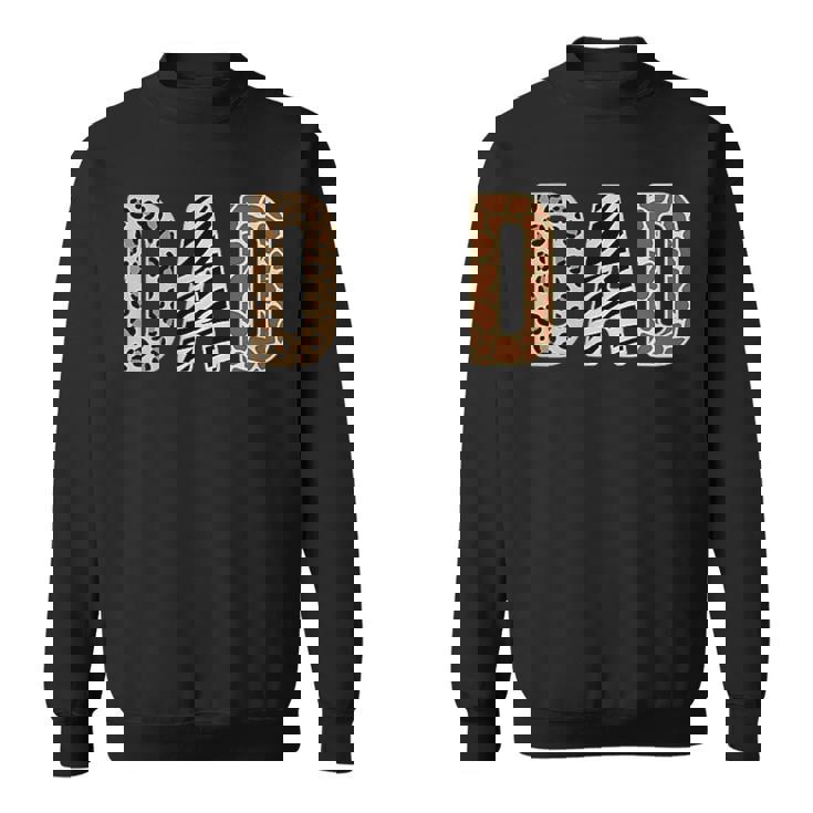 Safari Birthday Party Matching Family Wildlife Animals Dad Sweatshirt