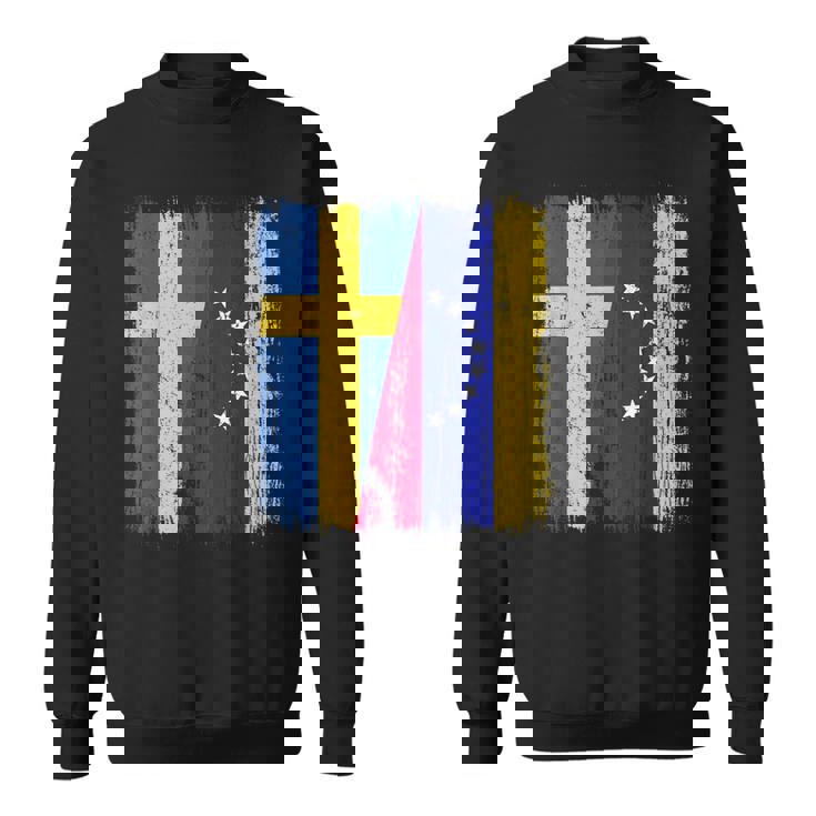 Sueciaenezuela Media Banderauecaenezolana Jersey Camisa de entrenamiento