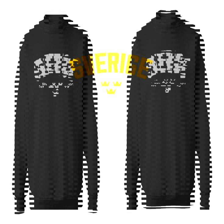 Sverige スウェーデン トレ クロナー スウェーデン ホリデー スウェットシャツ