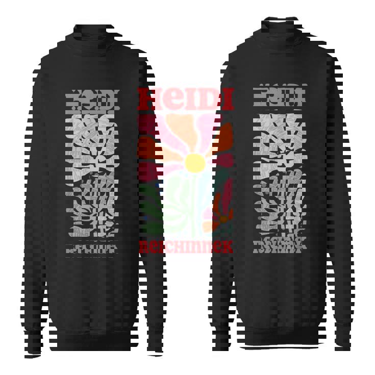 Tax The Rich ファン記事 左 Merch ハイジ・ライチネク スウェットシャツ