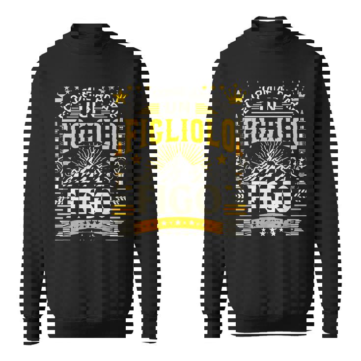 Un Figliolo Figo Regalo Per Figliolo Maschio Primo Figlio Felpa