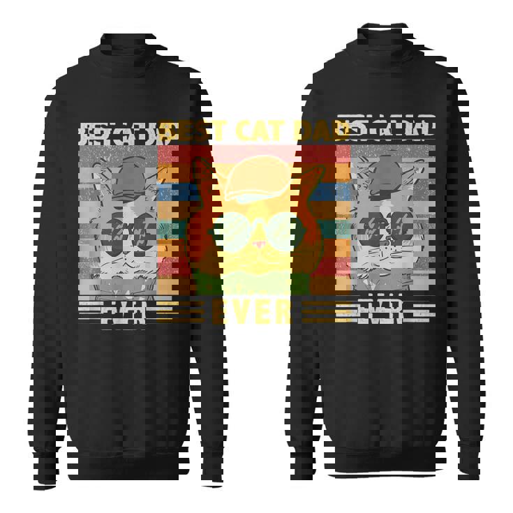 Unico Personalizzato Migliore Gatto Papà Maiintage Gatto Papà Felpa
