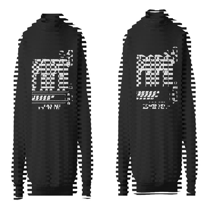 Uomo Futuro Papà Bambina Annuncio Per Papà Terzo Figlio Felpa