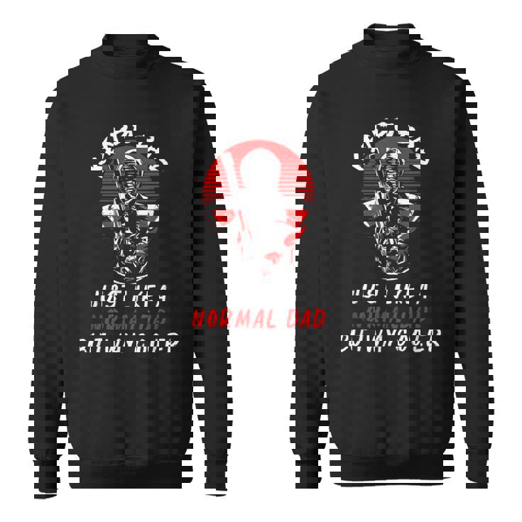 Uomo Kendo Papà Giappone Arti Marziali Padre Combattente Guerriero Giapponese Felpa