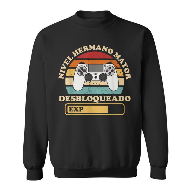Videojuego Gaming Nivel Hermano Mayor Desbloqueado Gamer Camisa de entrenamiento