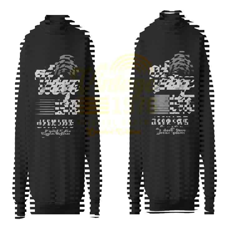 Vintage 1976 オリジナルパーツ 50歳の誕生日 スウェットシャツ