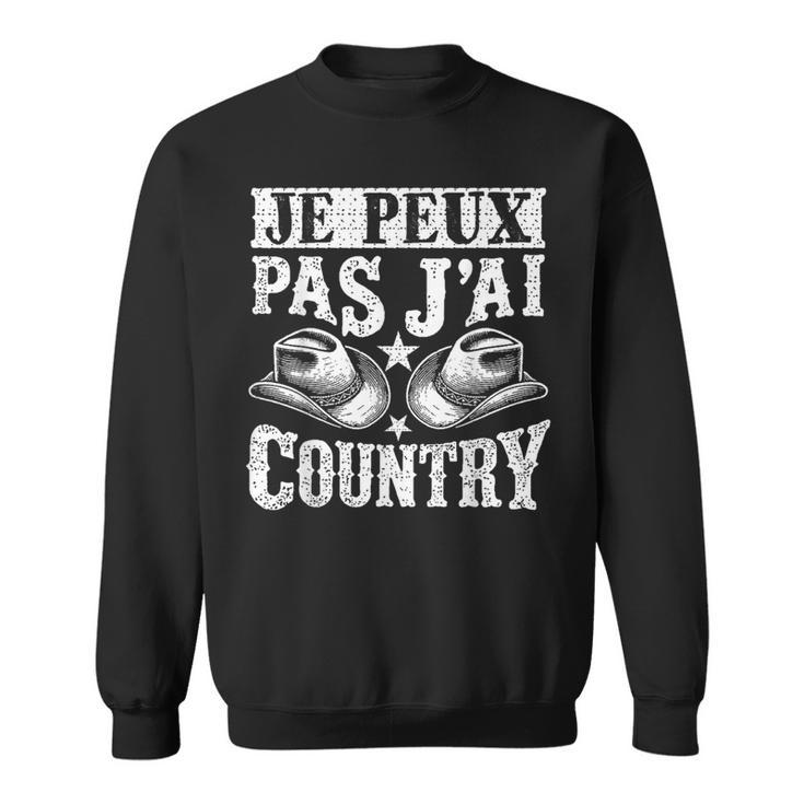 Vintage Humour Danseur Country Je Peux Pas J'ai Country Sweater e