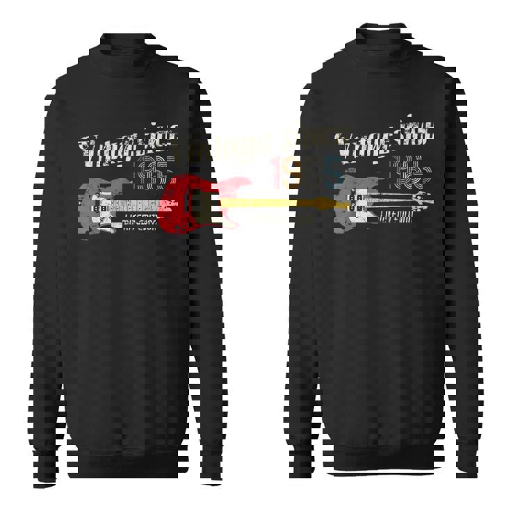 Vintageince 1965 Birthday Party ギターギタリストミュージシャン スウェットシャツ