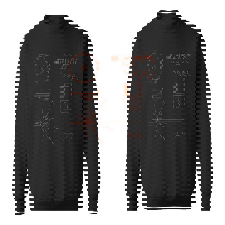 Voyager Golden Record スウェットシャツ